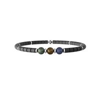 Bracciale Kidult Uomo ENERGY STONE in Acciaio Ematite 732244 - 732244